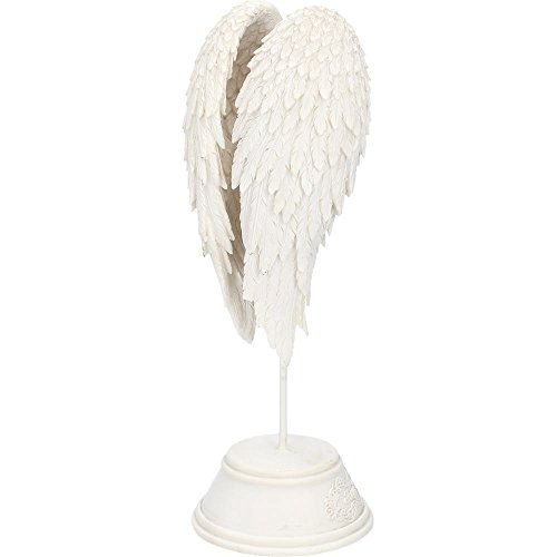 Nemesis Now Angel Wings - Figura Decorativa (26 cm), Color Blanco