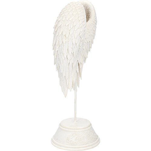 Nemesis Now Angel Wings - Figura Decorativa (26 cm), Color Blanco