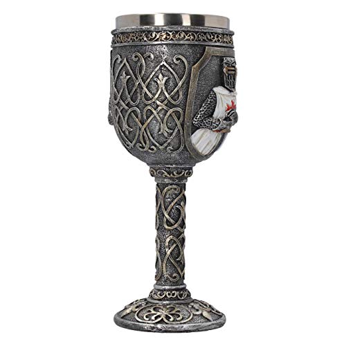 Nemesis Now Templars - Copa (22 cm), color gris