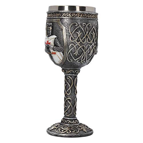 Nemesis Now Templars - Copa (22 cm), color gris