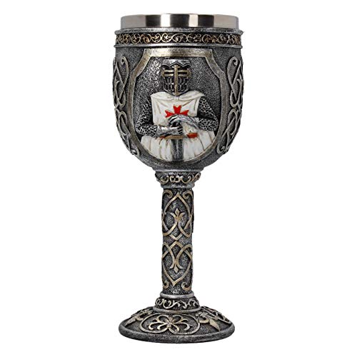 Nemesis Now Templars - Copa (22 cm), color gris