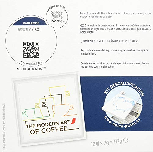 Nescafé DOLCE GUSTO Café BONKA - Pack de 3 x 16 Cápsulas - Total: 48 Cápsulas