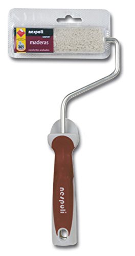 NESPOLI - Mini Rodillo Maderas Teflon Nespoli 11 Cm