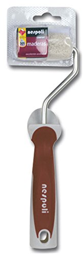 NESPOLI - Mini Rodillo Maderas Teflon Nespoli 6 Cm