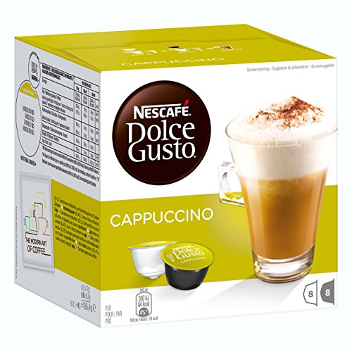 Nestle - Cafe Capuccino Dolce Gusto, 3 x 16 Capsulas.