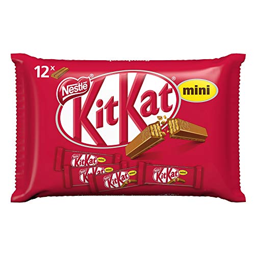 Nestlé KitKat Chocolate con Leche - Barritas de chocolate, Snack de chocolate Multipack 24(12x200g)