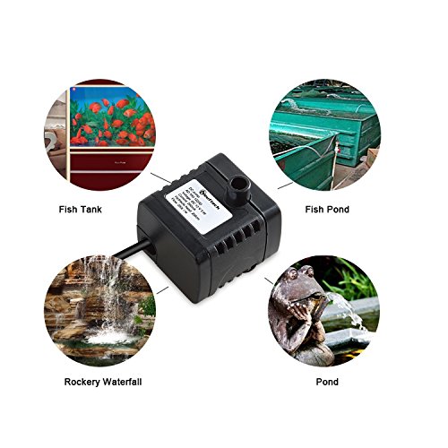 Neuftech bomba de agua sumergibles water pump para acuario de agua, fuentes ect DC 12V