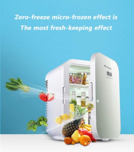 Nevera PequeñA, 20l Frigorificos PequeñOs Refrigerador Compacto Bajo Consumo MúLtiples Usos Sistema No Frost For CosméTicos, Bebidas, Alimentos O Medicamentos