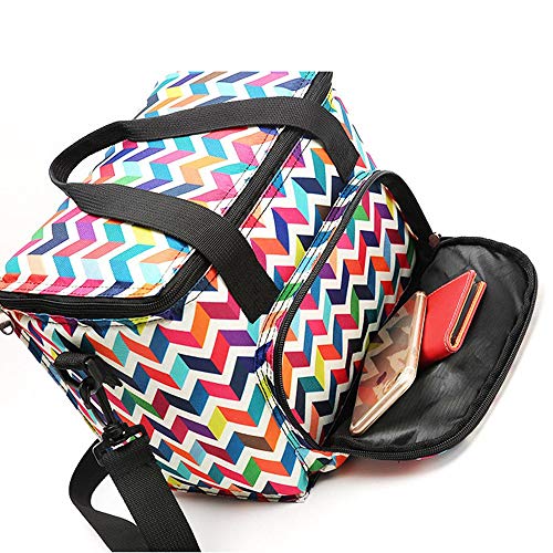 Nevera PortáTil Bolsa De Almuerzo Bolsa De Almuerzo Para Ahorrar Comida, URIBAKY Bolsa De Picnic Multifuncional, De Playa, Para Acampar Y En El Lugar De Trabajo Bolsa TéRmica Con Correa Ajustable
