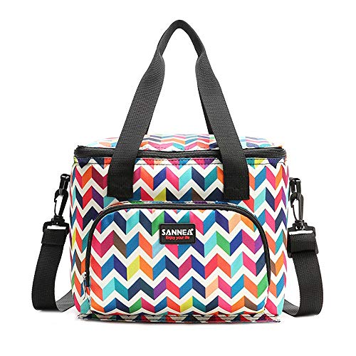 Nevera PortáTil Bolsa De Almuerzo Bolsa De Almuerzo Para Ahorrar Comida, URIBAKY Bolsa De Picnic Multifuncional, De Playa, Para Acampar Y En El Lugar De Trabajo Bolsa TéRmica Con Correa Ajustable