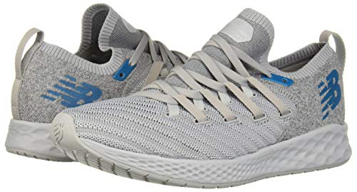 New Balance Fresh Foam Zante V1 Cross Trainer para hombre, Gris (Nube de lluvia/aluminio claro/azul ozono profundo), 39.5 EU