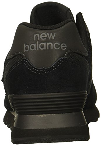 New Balance Hombre 574v2-core Trainers Zapatillas, Negro (Triple Black), 40.5 EU