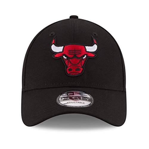 New Era 9forty Chicago Bulls Gorra, Hombre, Negro, Única