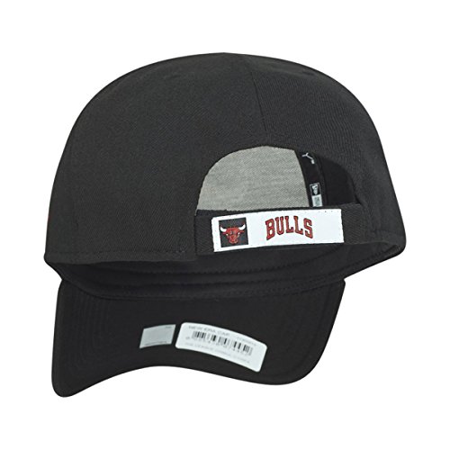 New Era 9forty Chicago Bulls Gorra, Hombre, Negro, Única