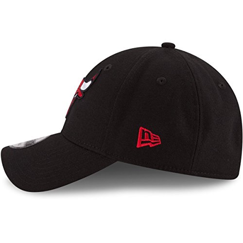 New Era 9forty Chicago Bulls Gorra, Hombre, Negro, Única