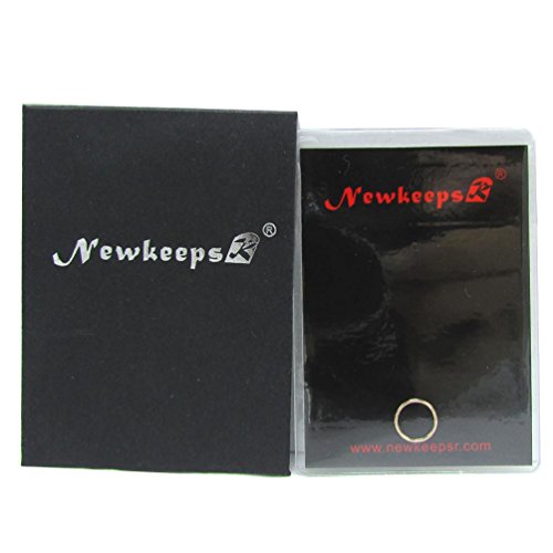 NewkeepsR 20G 8mm (5/16'') Oro Rosa anodizado Bisagra Clicker Nariz Aro Anillo Acero Inoxidable 316L Segmento Durmiente Pendientes Pendientes Piercing
