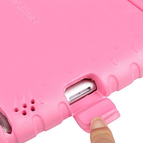 NEWSTYLE Apple iPad 2/3 / 4 Portátil de la Caja A Prueba de Golpes de Eva para Niños con Función de Soporte de la Cubierta del Soporte para el iPad 2/3 / 4 Tableta, Rosado