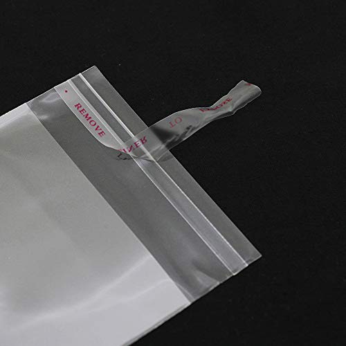 NewZC Bolsa de Celofán Transparentes 7x8cm Bolsa de Plastico Autoadhesivo Pequeñas Bolsa Alimentos Plastico para Galletas Pasteles Chocolate Dulces