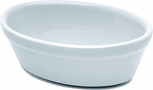 Nextday Catering Equipment Supplies f20-w Royal Oval Pie Dish, 16 cm, color blanco (Pack de 6)