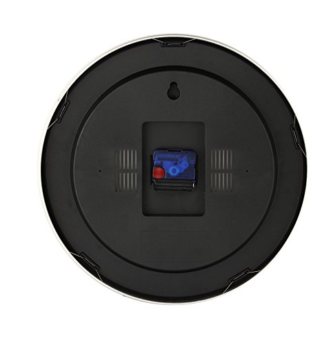 NeXtime Reloj de pared o de mesa "STATION", muy silencioso, redondo, blanco, ø 19 cm