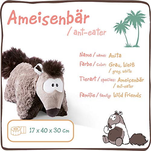 NICI- Almohada con Forma de Oso Hormiguero Anita, 40x30cm (45267)