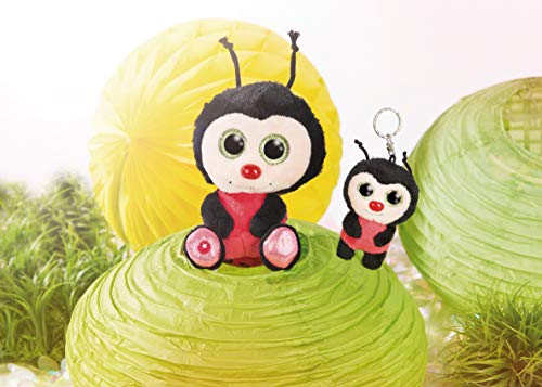 NICI - Mariquita Lily May Llavero, Blanco / Rojo, 45546