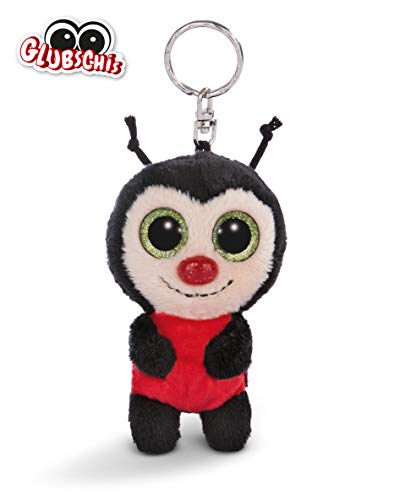 NICI - Mariquita Lily May Llavero, Blanco / Rojo, 45546