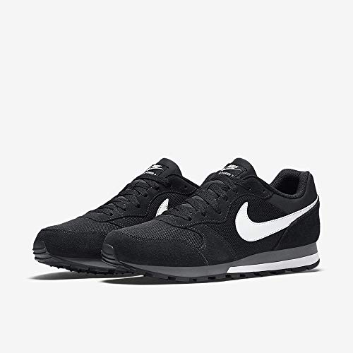 Nike MD Runner 2, Zapatillas para Hombre, Black/White Anthracite, 44.5 EU