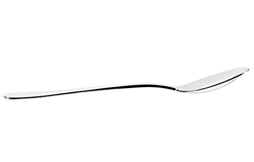 nikgic 8 pcs Restaurant comestible para electrodomésticos vajilla de acero inoxidable cuchara cubiertos cuchara de sopa 12.5 * 2.4 cm