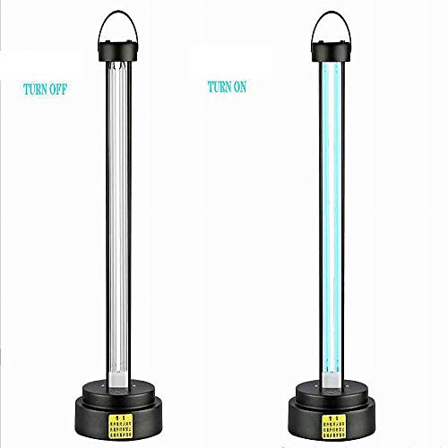 NIMIFOOL Lámpara de esterilización germicida UV Bombilla de ozono Luz Ultravioleta para desinfectar Desodorante de ácaros bacterianos KW 38W 60W,Ozone
