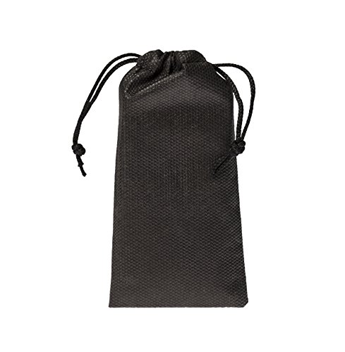 Nippes Solingen - Set de manicura (4 piezas, acero inoxidable y sin níquel, estuche de piel de vacuno con botón de presión, línea Nippes Premium), color negro