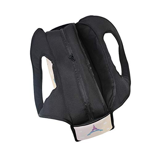 NISENASU Bolsa de Deporte,Patrón de la Torre Eiffel en Pastel,Nuevos Sports Duffels Raqueta de Tenis Mochila bádminton Paquetes de Viaje Cortos Bolso de Hombro portátil（20×6.7×18.5 in）