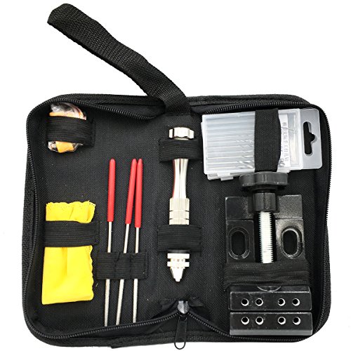 NIUPIKA - Kit de brocas de mano pequeño con brocas de torsión, agujeros de perla, kit de herramientas con herramientas accesorios de mini banco para joyería de nogal y reloj nuclear tallado