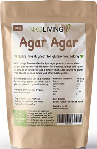 NKD Living - Agar en polvo (100 g)