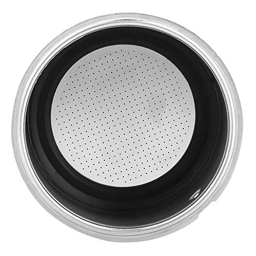 No tóxico, Respetuoso con el Medio Ambiente, Filtro de Montaje, Acero Inoxidable 304, sin ordour, Cesta de Filtro, Recipiente de Filtro de máquina de café, para(For Two)