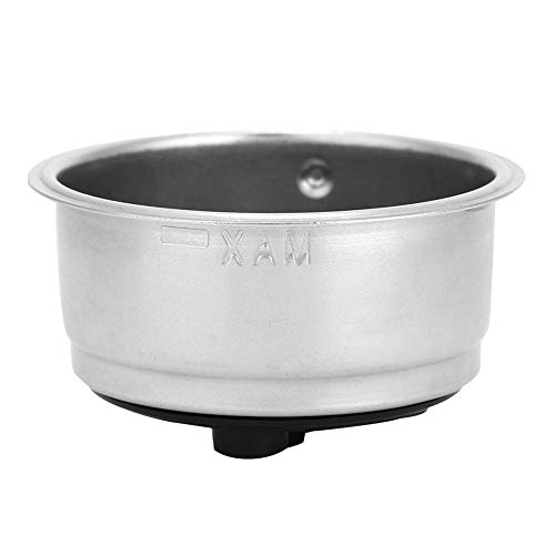 No tóxico, Respetuoso con el Medio Ambiente, Filtro de Montaje, Acero Inoxidable 304, sin ordour, Cesta de Filtro, Recipiente de Filtro de máquina de café, para(For Two)