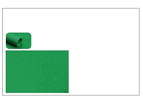 NOBRAND Goma Eva 40x60 Grosor 2MM, 10 Láminas Color Verde.
