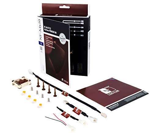 Noctua NF-A4x10 FLX, Ventilador Silencioso de Gran Calidad, 3 Pines (40x10 mm, Marrón)