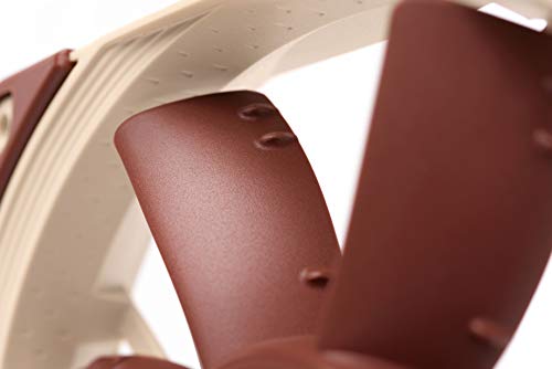 Noctua NF-S12A PWM, Ventilador Silencioso de Gran Calidad, 4 Pines (120mm, Marrón)