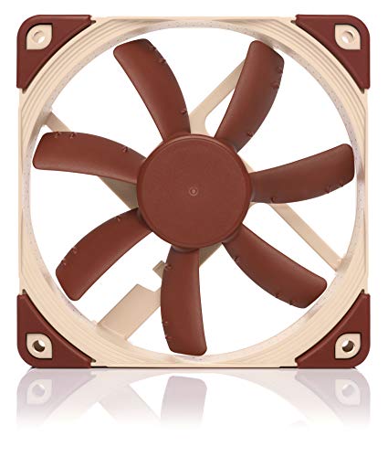 Noctua NF-S12A PWM, Ventilador Silencioso de Gran Calidad, 4 Pines (120mm, Marrón)