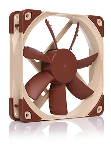 Noctua NF-S12A PWM, Ventilador Silencioso de Gran Calidad, 4 Pines (120mm, Marrón)