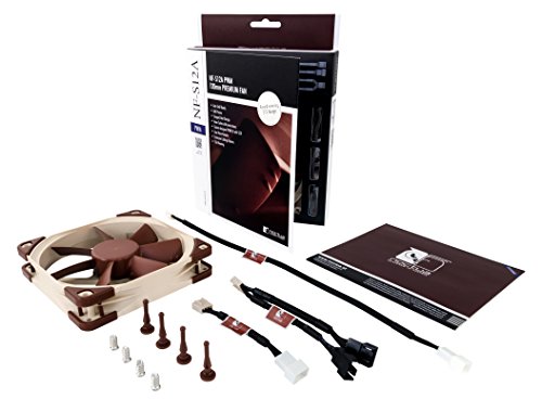 Noctua NF-S12A PWM, Ventilador Silencioso de Gran Calidad, 4 Pines (120mm, Marrón)