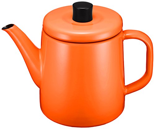 Noda Horo Enamel Pottle (Orange) by Noda Horo