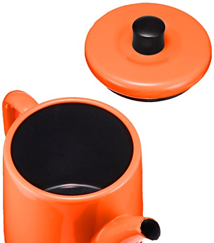 Noda Horo Enamel Pottle (Orange) by Noda Horo