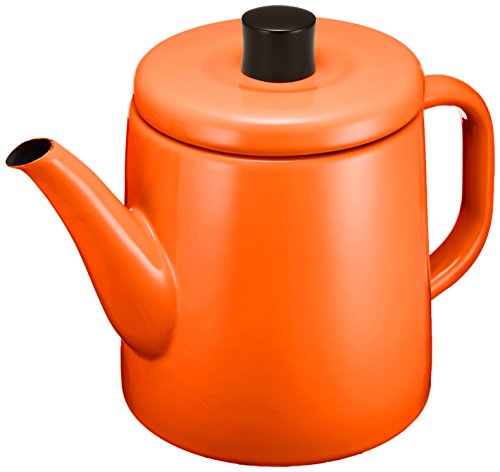 Noda Horo Enamel Pottle (Orange) by Noda Horo