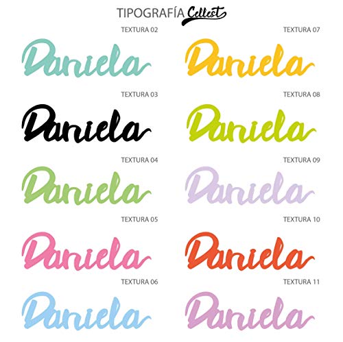 Nombres en madera • Nombres Personalizados para pared, Nombres para bebés, Regalo personalizado • 30 cm | 40 cm | 50 cm Nombres en madera natural y a color !!