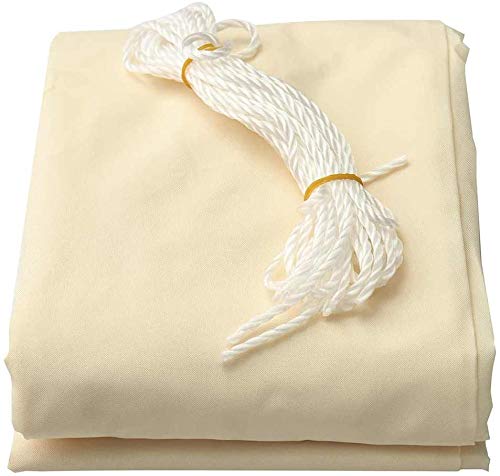 NOOYC Toldo Tela Tejida, Toldos Cubierta de Plantas Velas De Sombra Mallas Anti-heladas Se Utiliza en invernaderos Plantas Cubiertas de Flores de Frutas Que albergan luz del Sol,Black_8.2ftx11.4ft