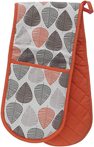 NOP Housewares   Guante Doble para Horno - Naranja, Naranja