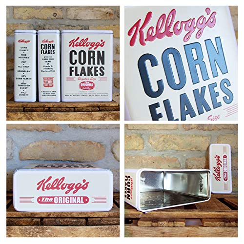 Nostalgic-Art 30303 Kellogg's - Caja metálica de Estilo Retro, Almacenamiento Tin XL