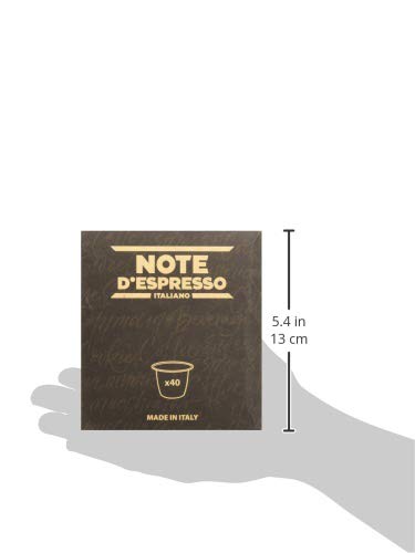 Note D'Espresso - Cápsulas de chocolate a la naranja, 7 g (caja de 40 unidades) Exclusivamente Compatible con cafeteras Nespresso*